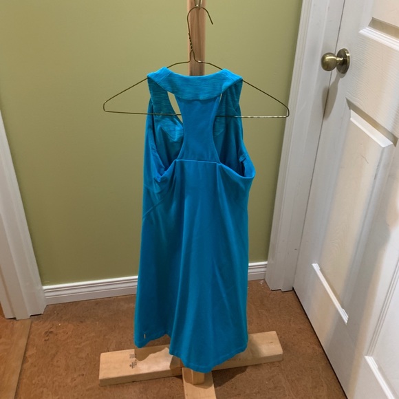 Lucy Activewear Size XS teal summer dress - Picture 5 of 5
